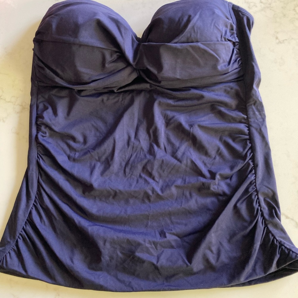 Anne Cole Tankini Swim Top. M EUC